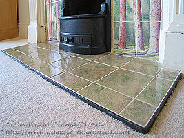 fireplace tiles hearth