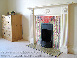 complete fireplace